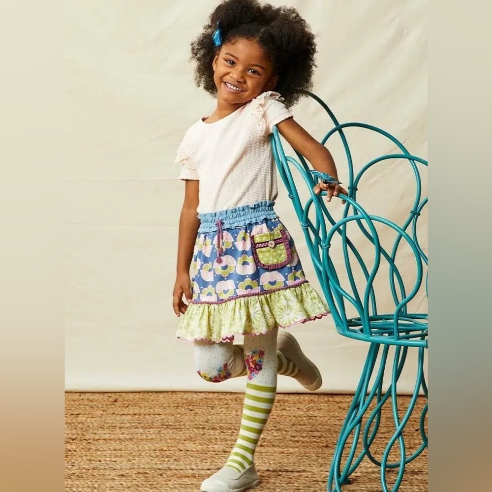 Matilda Jane Enchanted Garden Skort Size 6